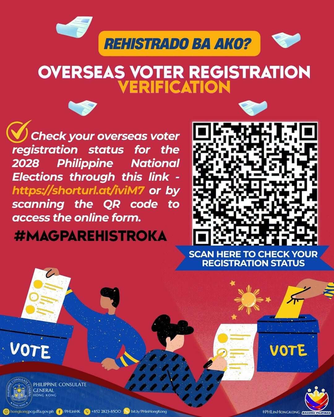rehistrado ba ako for voting philippine consulate general hong kong