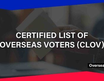 Certified List of OFW Voters 2025 Elections (Download CLOV List)