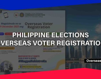 Overseas Voting Registration Schedule for Philippine Elections 2028 #MagpaRehistroKa
